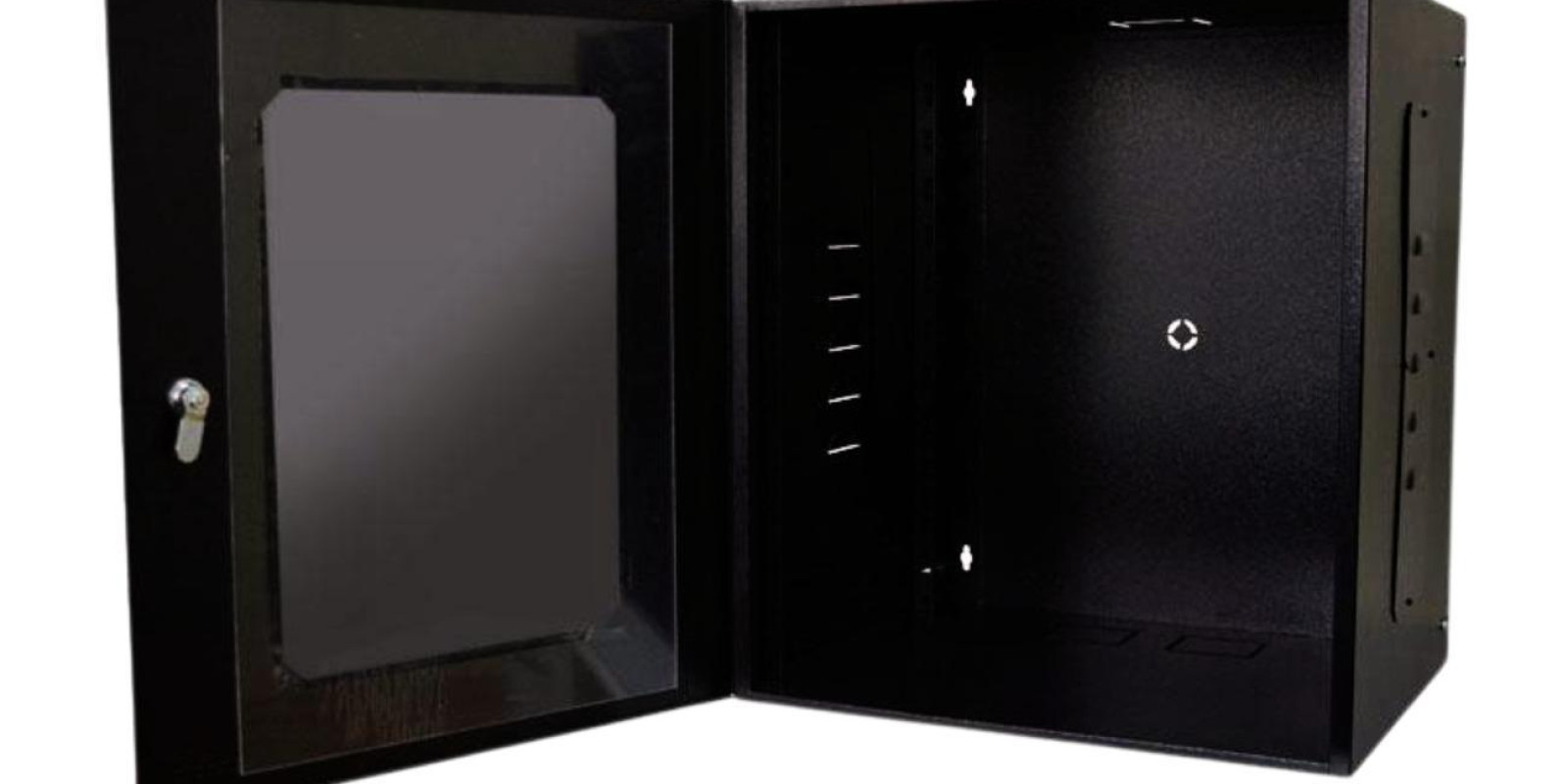 Rack 12u x 400mm Padrão 19” Visor Acrílico